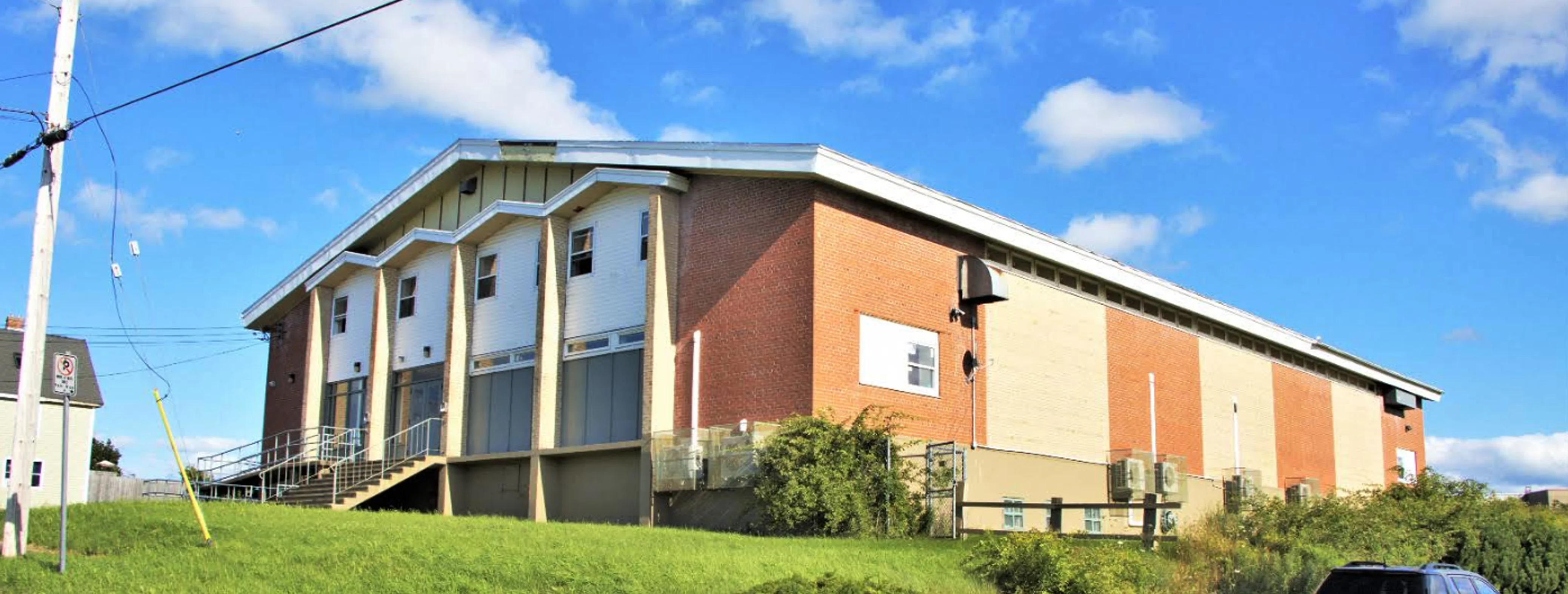 Exterior view of Cape Breton Muslim Society Cape Breton building